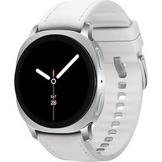 Galaxy Watch8 | 40 мм | 4G LTE | Silver | Hybrid/White | S/M/L, Размер: 40 мм, Цвет: Silver, Тип ремешка: Hybrid, Цвет ремешка: White, Размер ремешка: S/M/L, Подключение часов: Bluetooth / Wi-Fi + 4G LTE